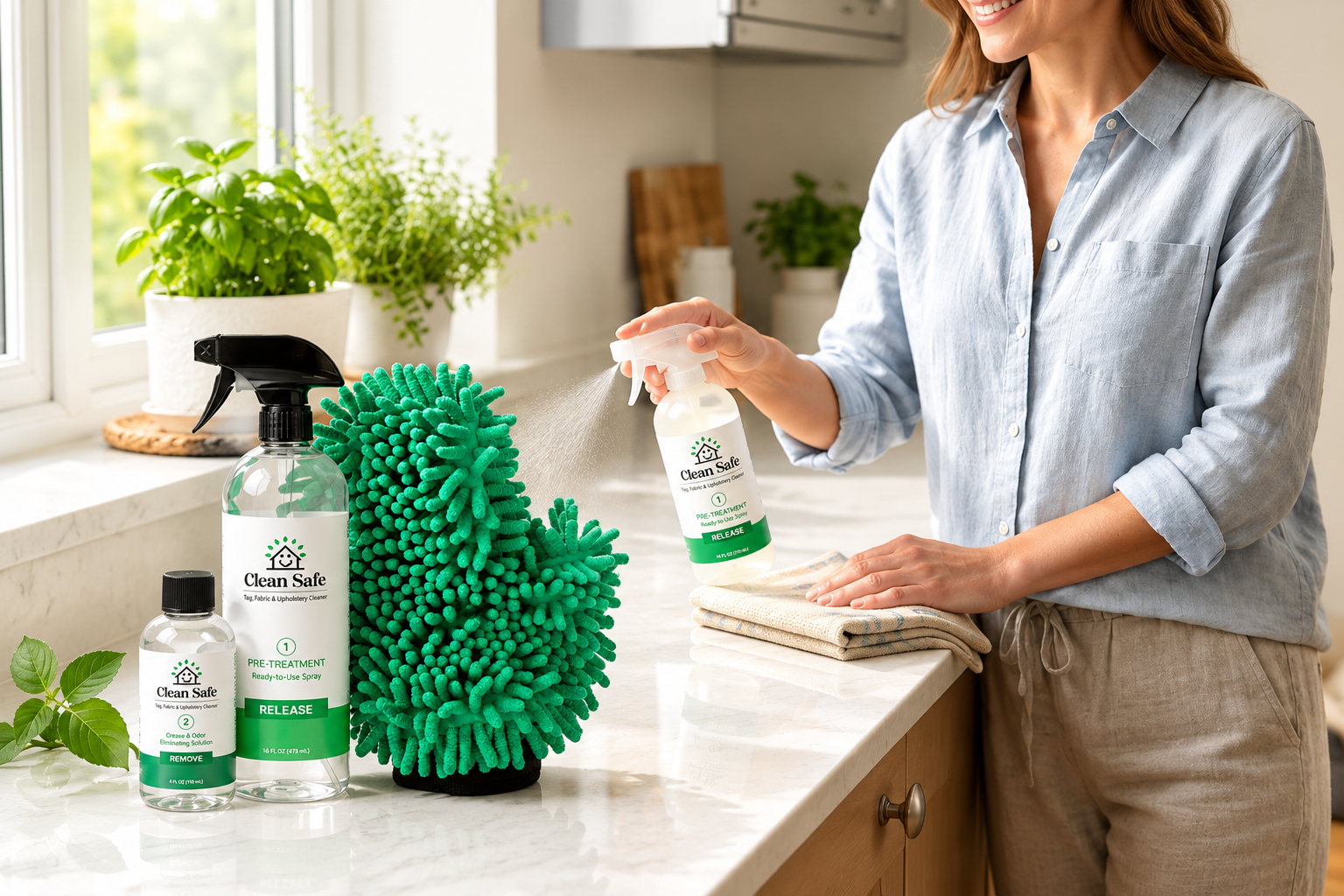 Safer Cleaning Products for a Cleaner, More Comfortable Home